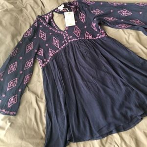 VICI dress navy/purple